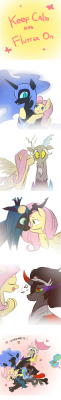 epicbroniestime:  MLP: Keep Calm and Flutter On by *keterok
