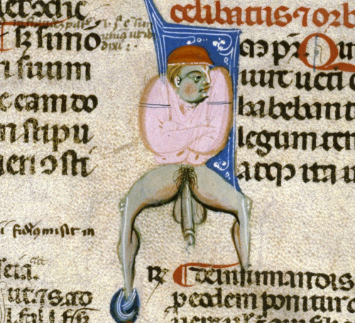 discardingimages:initial ‘I’(mperator)glossed Codex Justinianus, Bologna 14th century.Bodleian Libra