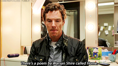 cumberbatchlives:   Benedict Cumberbatch for Crowded House - Help is Coming Donate here! Full poem  