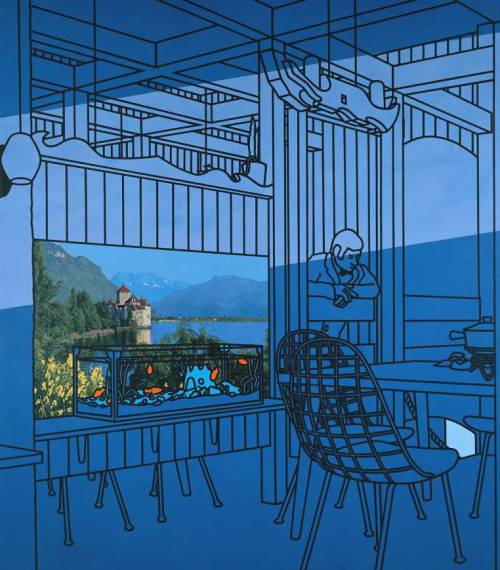 After Lunch (1975) by Patrick Caulfield