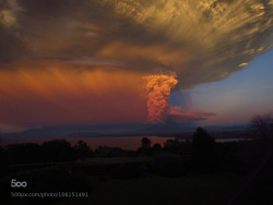 random-photos-x:  Volcano Eruption  by PedroPabloCubillos.