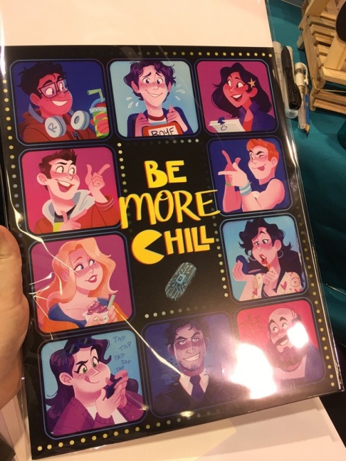 Found one LAST big print for Be More Chill if anyone’s interested!! Come on over to B-11edit: 