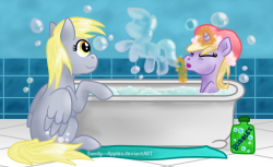 paperderp:  Bubble Bath by *Sandy—Apples