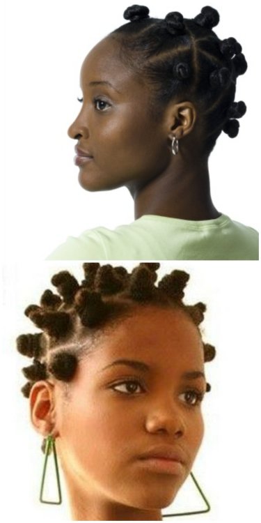 securelyinsecure:  cultureunseen:  Salute to our Bantu knots…  Beautiful 