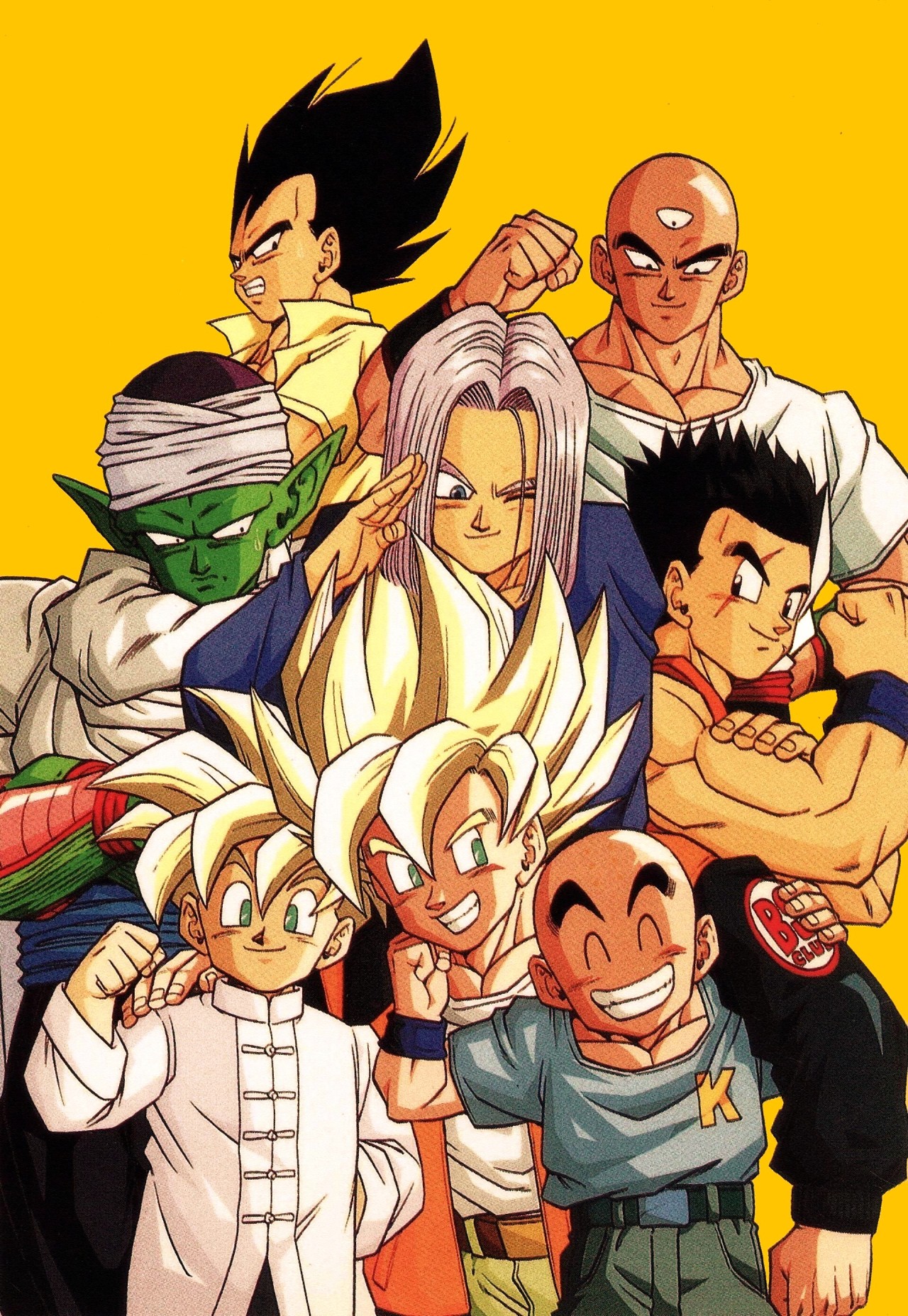 80s 90s Dragon Ball Art Jinzuhikari ドラゴンボールカレンダー1993 Published By