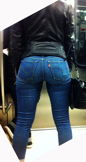 XXX Girl in jeans photo