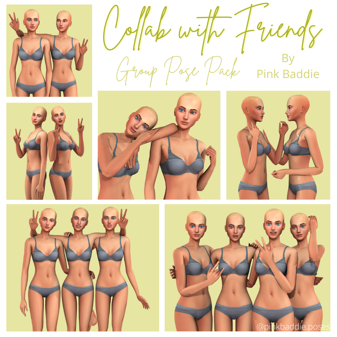 Friendship Pose Pack by Beto_ae0 at TSR » Sims 4 Updates