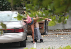 peepys-roadrunner:  Caught fucking in public!