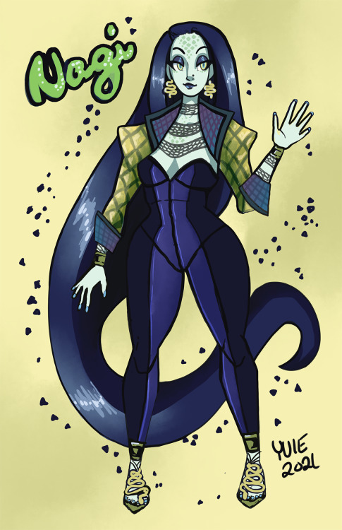 Also wanted to draw my snake lady bc it’s also been about 2 years for her D: