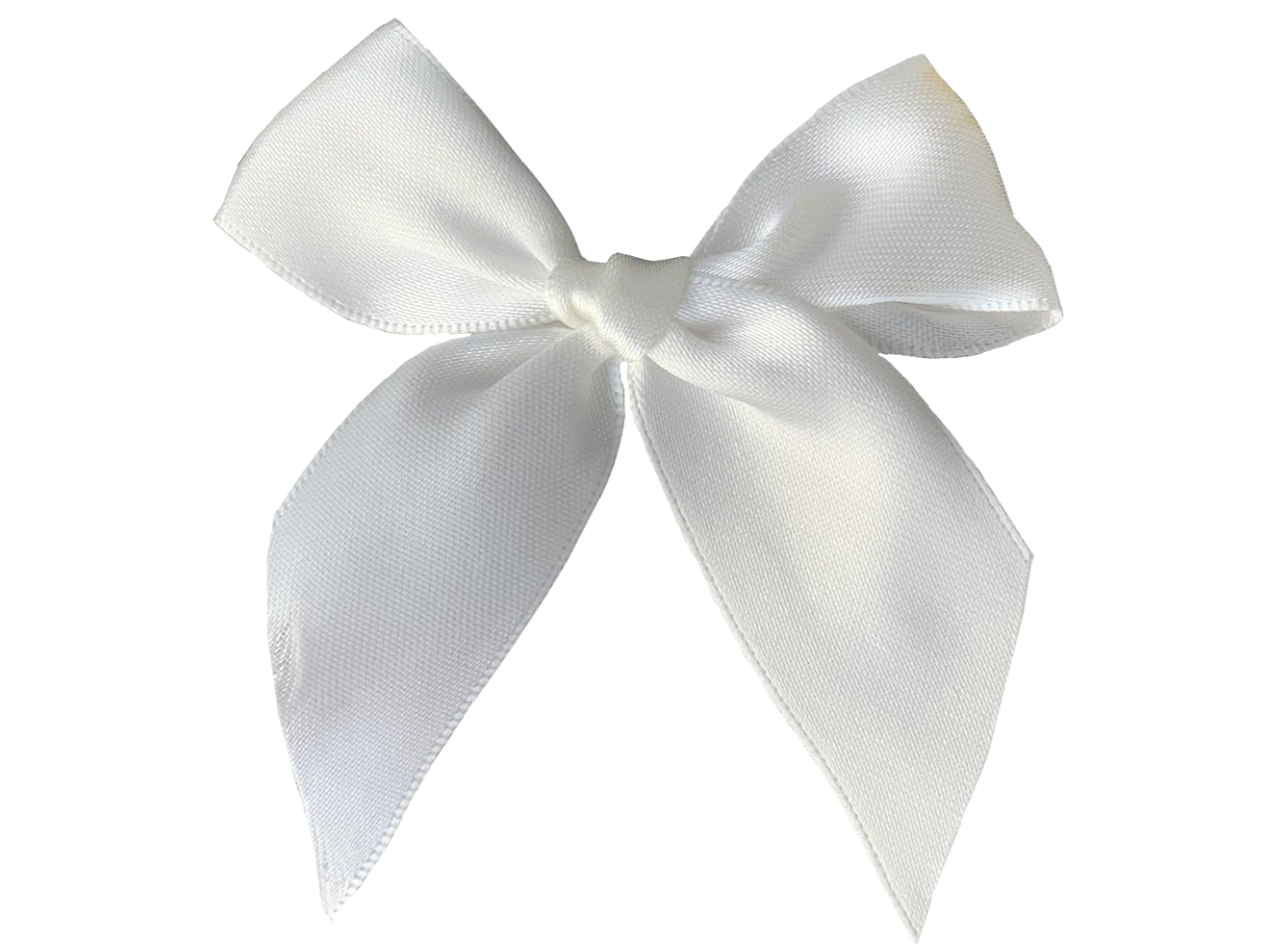 white bow