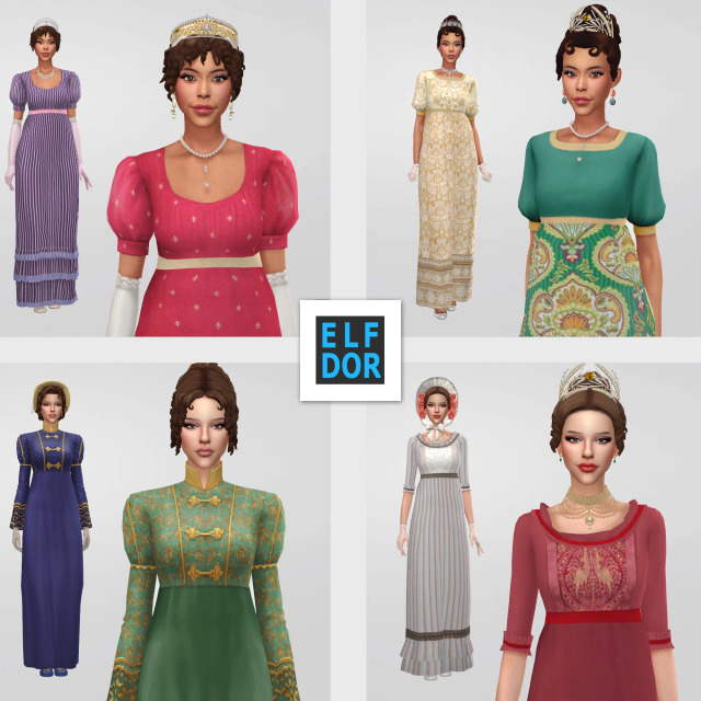 Jane Austen Inspired Sims 4 CC Finds on Tumblr