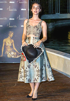 adelaidekanedaily:  Adelaide Kane and Torrance Coombs at the 54th Monte Carlo TV
