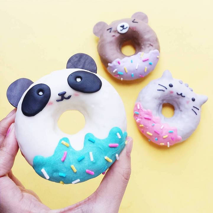 sweetoothgirl:    Delectable Doughnuts That Are Almost Too Cute to Eat… Almost