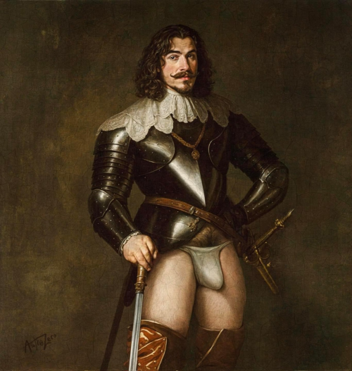 Astra Zero, Revamp Of Charles Louis By Anthony Van Dyck, 1637.