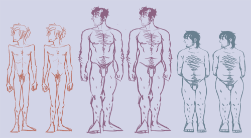 georgiapups:  we were talking about how the boys would likely wind up with permanently widened hips after having their kids, so I decided to explore that~