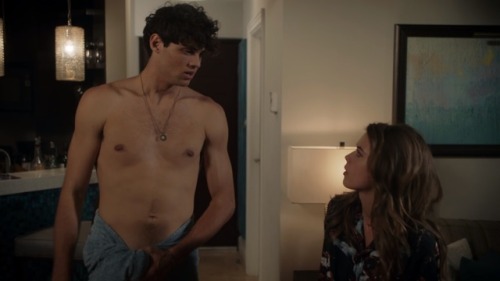 theclassymike:Noah Centineo shirtless in the series finale of The Fosters.