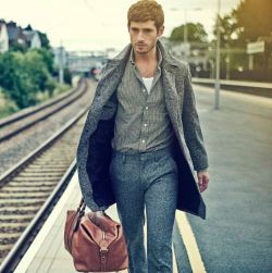 mrporter:  In The Journal this week we caught up with Mr Julian Morris, who modelled some of our favourite pieces for fall. READ and SHOP the story at: http://mr-p.co/nGYy8l