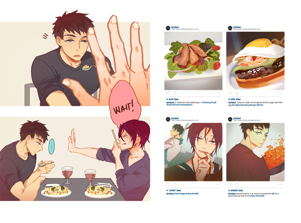 rockets:  I decided to post full illustrations from my Sun Dried SouRin zine, currently