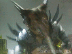 tokumonster:  [MONSTER] Tearing Sword Monster Mecha Bagira. Japanese name: 裂刀怪獣メカバギラRomanized