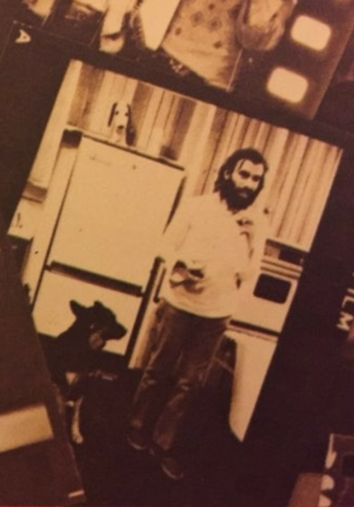 i-love-the-band: Some photos of Richard Manuel and Eric Clapton (plus a dog) at Shangri-la Studios f