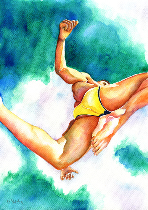 watercolor by Goodvin Nerkowww.etsy.com/shop/GoodvinNerko