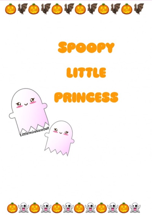 littleminnieabdl:  Spoopy little princess(Don’t delete caption) 
