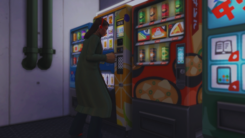 Just Wanted Some Cute Ss Of Her Using The Vending Machine...