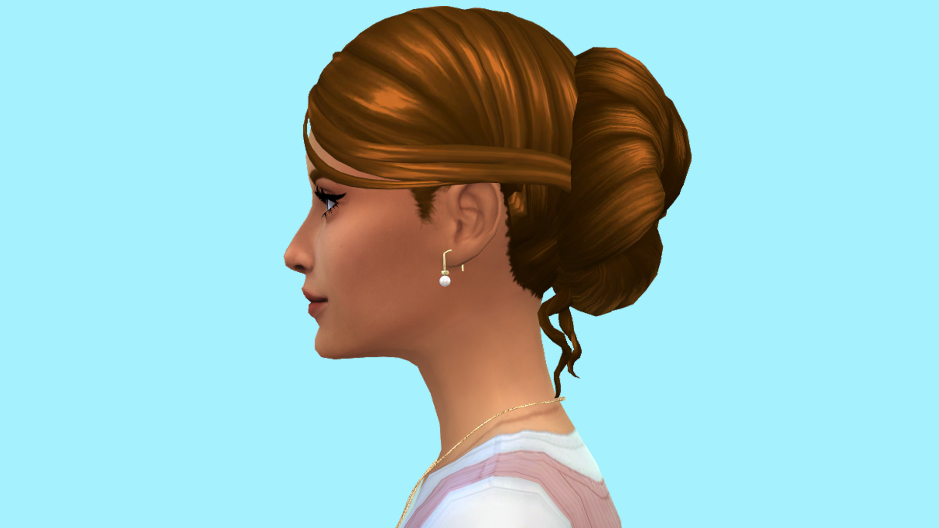 Prudence Hair - The Sims 4 Create a Sim - CurseForge