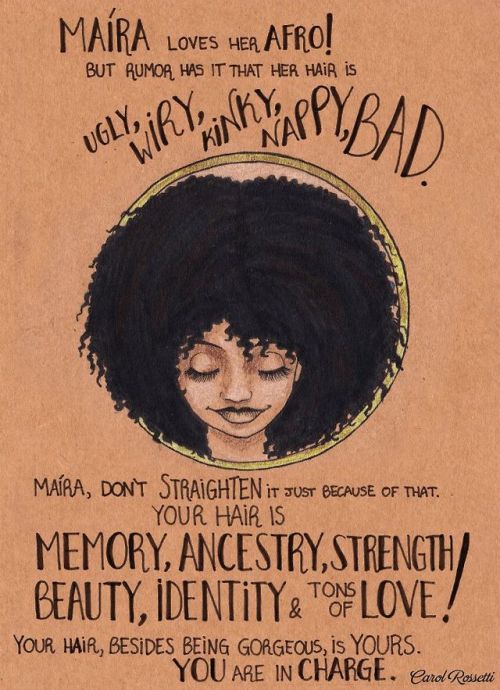 fyblackwomenart:Empowering Illustrations  by Carol Rossetti