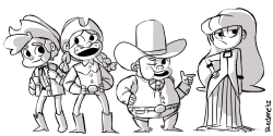 redmetz:Wild West AU?more like an excuse