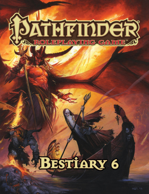 Pathfinder RPG Bestiary 6 arrives next month! Check out the final cover and stay tuned for exciting 