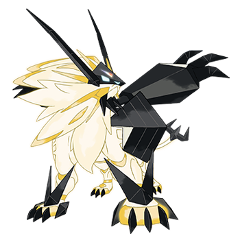 New Official Art for Solgaleo and Lunala.