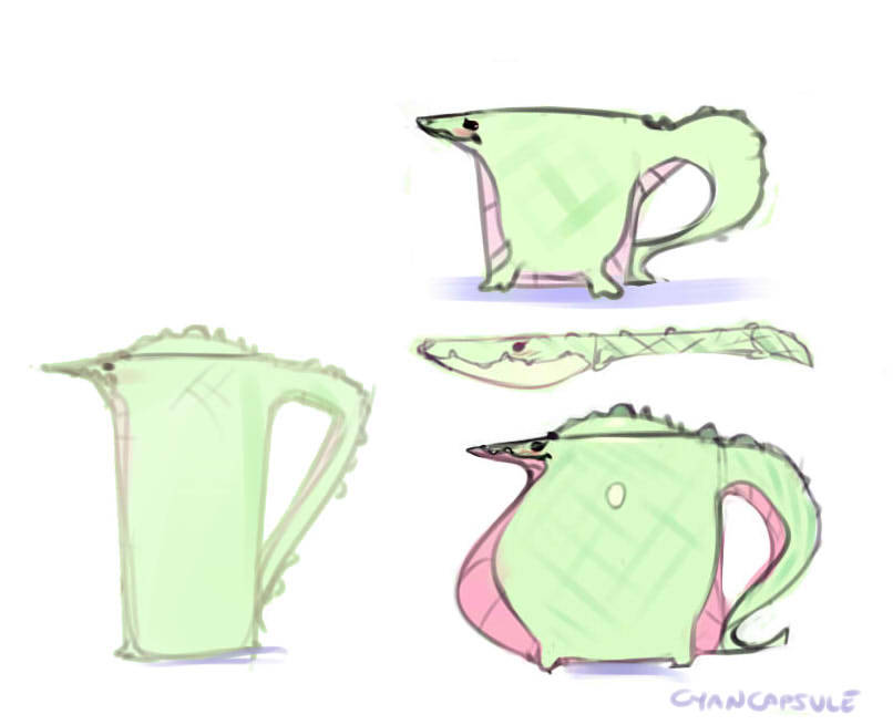 cyancapsule:Various old doodles of bird boi Cyan and Matzzacre!Find me on Twitter