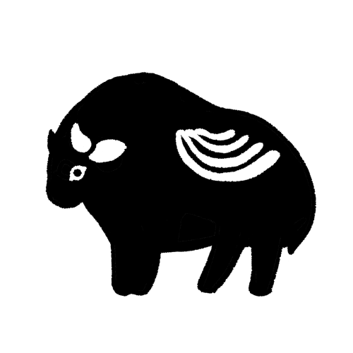 I Was Struck W Madness And Made Some Cave Painting Inspired Drawings Of Winged Cattle.... Save Me Aurochs