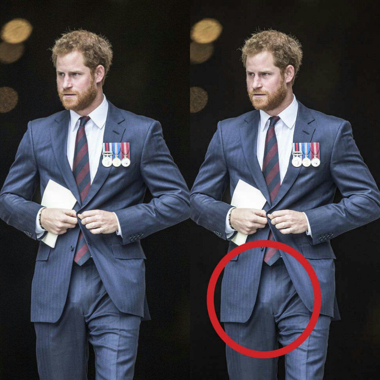 lamarworld:  Prince Harry bulge