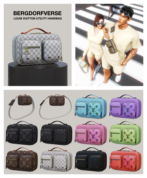 Louis Vuitton Utility Bag Set &amp; Link Mask SunglassesHey everyone, here is a release I&rs