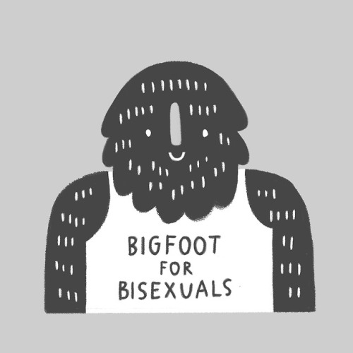 andyrogyny:  Thinking of doing some patches or pins for my LGBTQIA cryptid and paranormal lovers! Whaddyathink?Also send me suggestions for more, they’re in development!  EDIT: Prints available now on Etsy at www.etsy.com/shop/hauntedpine 