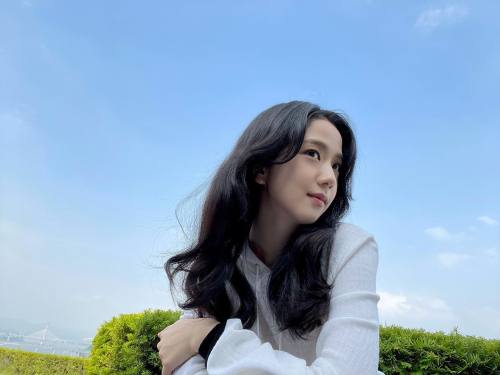 Jisoo Soft Blue Moodboard~