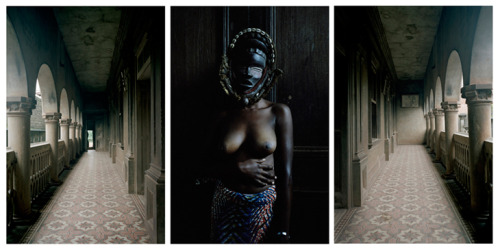 Leonce Raphael Agbodjélou, Triptych (2012). Such a powerful, multifaceted, beautifu
