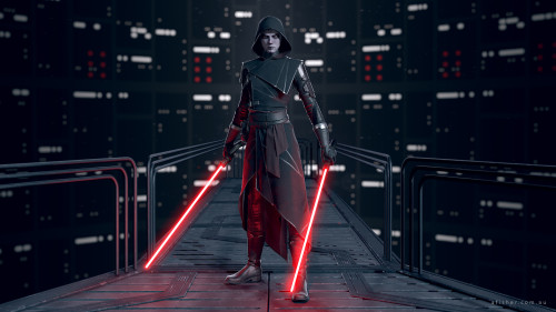 cinemagorgeous: Gorgeously rendered CGI tribute to Asajj Ventress from Star Wars: The Clone Wars. By