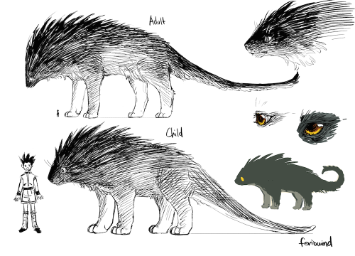 feriowind:gon the forest/mountain deity who leaves home to experience the rest of the world