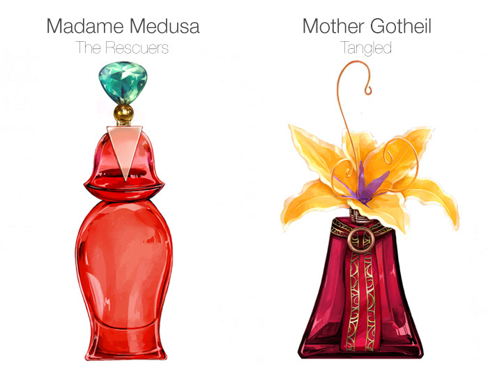 Disney Villains Perfumes by pixiv