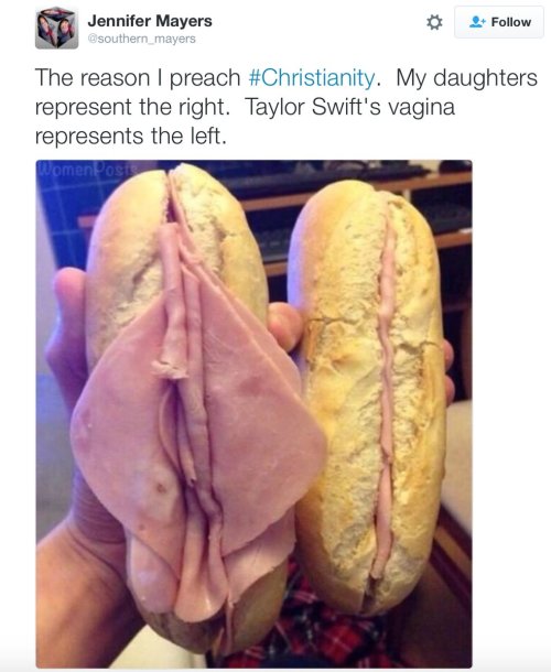 But is a vagina a sandwich?