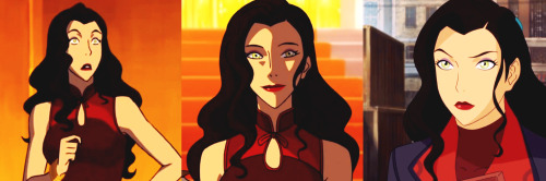queen–asami:  Asami Sato looking at Korra, insp. by x i think it’s very clear that from the very beginning Asami found Korra amazing, inspiring and attractive, and she did everything she could to become close with her x <- for korra looking