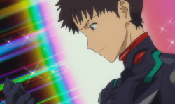 ghostier:  shinji realizing hes gay 