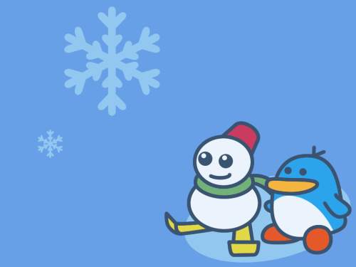 Here are some old vector wallpapers I made back in December 2007, featuring several wintry enemies f