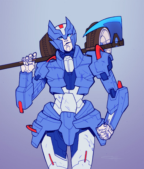 biosynth:  I super enjoy the vibrant colors in the Windblade comics and got some new drawing materia