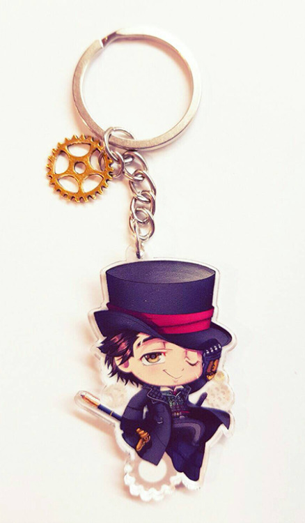 gazpacho-lover:Assassin’s Creed Syndicate: Frye twins【 Clear Acrylic Keychain 】♥ Charm Size: 2 inch♥