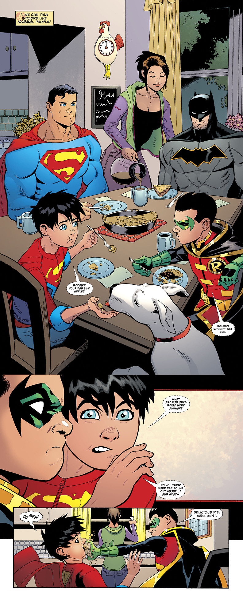Batman &amp; Robin team up with the Kent Family in Patrick Gleason’s Superman