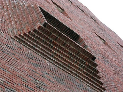 De Roy E. Larsen Hall, een kunst, architectuur en Ingenieursbibliotheek bij de Harvard University. E